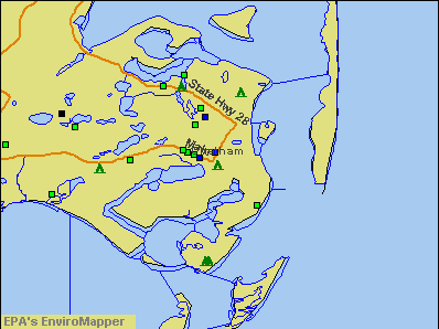 Chatham, Massachusetts environmental map by EPA