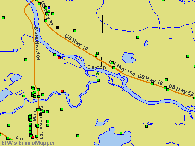 Dayton, Minnesota environmental map by EPA