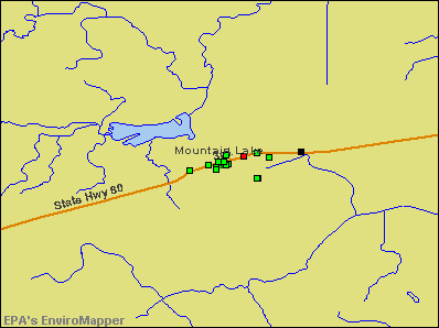 Mountain Lake, Minnesota environmental map by EPA