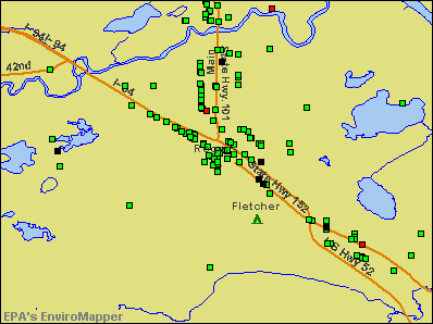 Rogers, Minnesota environmental map by EPA