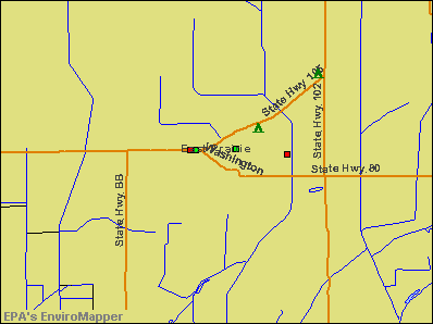 East Prairie, Missouri environmental map by EPA