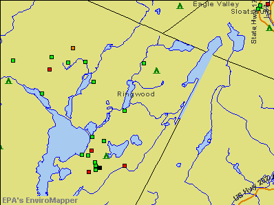 Ringwood, New Jersey environmental map by EPA