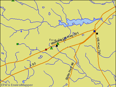 Four Oaks North Carolina Nc 27524 Profile Population Maps