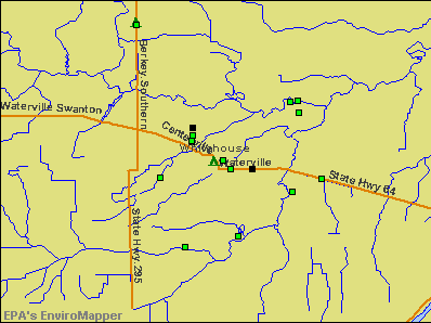 Whitehouse, Ohio environmental map by EPA