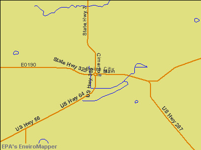 Boise, Oklahoma environmental map by EPA