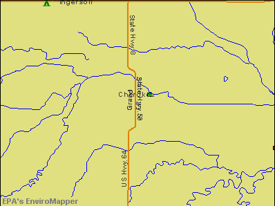Cherokee, Oklahoma environmental map by EPA