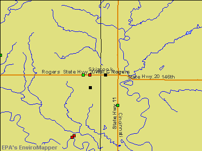 Skiatook, Oklahoma environmental map by EPA