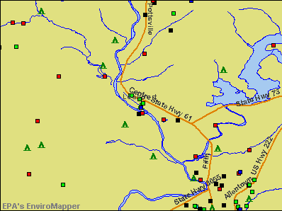 Leesport, Pennsylvania environmental map by EPA