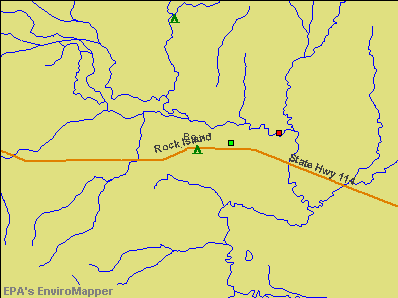 Boyd, Texas environmental map by EPA