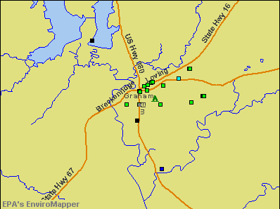 graham texas map population estate tx