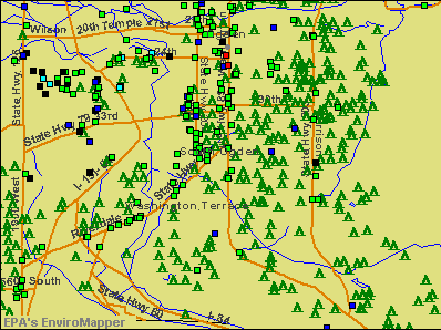 South Ogden, Utah environmental map by EPA