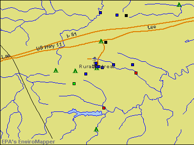 Rural Retreat, Virginia environmental map by EPA