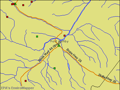 Fort Ashby, West Virginia environmental map by EPA