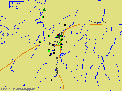 Mayville, Wisconsin environmental map by EPA