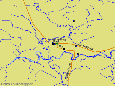 Kremmling, Colorado environmental map by EPA
