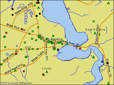 Palatka Fl Zip Code Map - United States Map