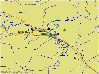 St. Maries, Idaho environmental map by EPA