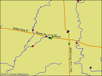 Tremont, Illinois environmental map by EPA