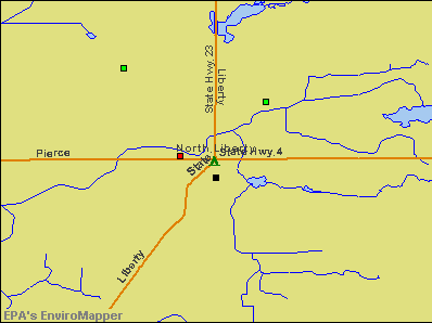 liberty indiana north map