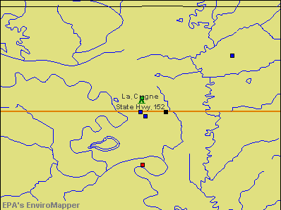 La Cygne, Kansas environmental map by EPA