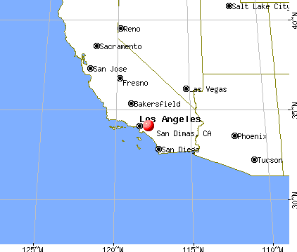 San Dimas, California (CA 91773) profile: population, maps, real