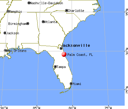 Map Of Palm Coast Florida Palm Coast, Florida (Fl 32164) Profile: Population, Maps, Real Estate,  Averages, Homes, Statistics, Relocation, Travel, Jobs, Hospitals, Schools,  Crime, Moving, Houses, News, Sex Offenders