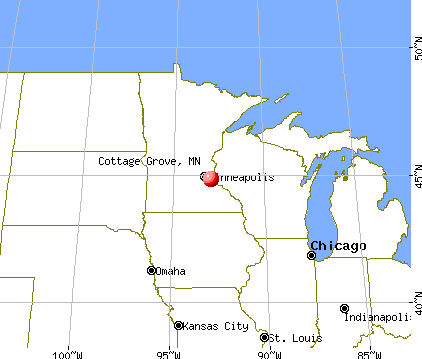Cottage Grove, Minnesota map