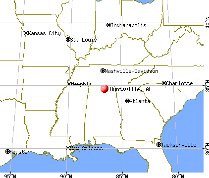 Huntsville, Alabama (AL) profile: population, maps, real estate ...