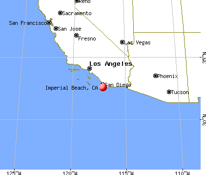 Imperial Beach, California map