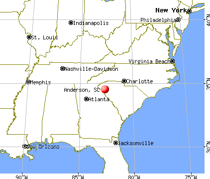 Anderson South Carolina Sc Profile Population Maps Real