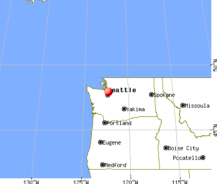 Paine Field-Lake Stickney, Washington map