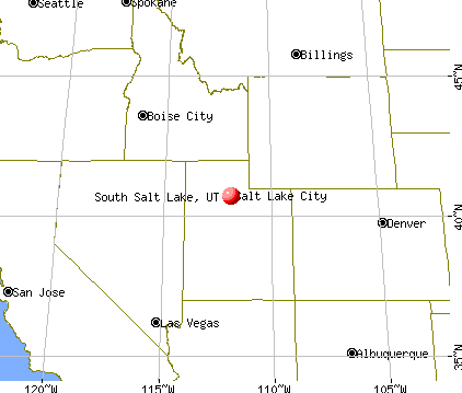 South Salt Lake, Utah map