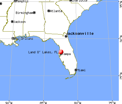 Land O Lakes Map Land O' Lakes, Florida (Fl 33559, 34638) Profile: Population, Maps, Real  Estate, Averages, Homes, Statistics, Relocation, Travel, Jobs, Hospitals,  Schools, Crime, Moving, Houses, News, Sex Offenders