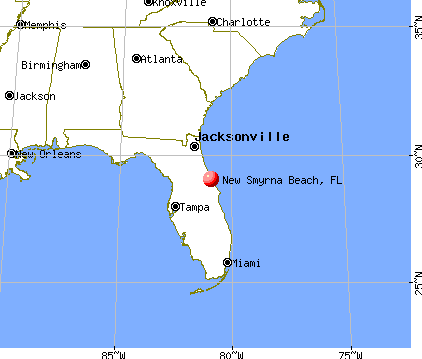 Smyrna Beach Florida Map New Smyrna Beach, Florida (Fl 32128, 32169) Profile: Population, Maps, Real  Estate, Averages, Homes, Statistics, Relocation, Travel, Jobs, Hospitals,  Schools, Crime, Moving, Houses, News, Sex Offenders