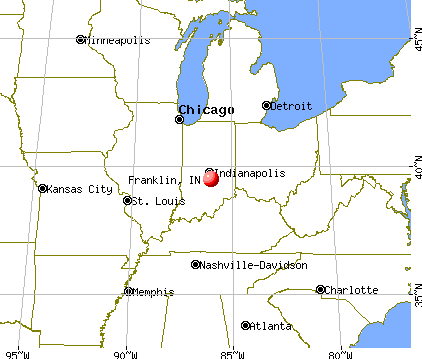 Franklin Indiana In 46131 Profile Population Maps Real