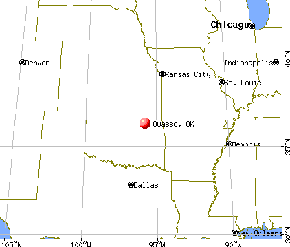 Owasso, Oklahoma map