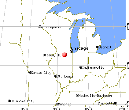Ottawa, Illinois map