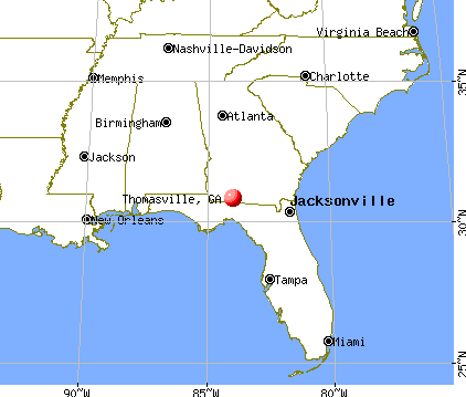 thomasville on Thomasville  Georgia  Ga  Profile  Population  Maps  Real Estate