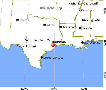 South Houston, Texas map