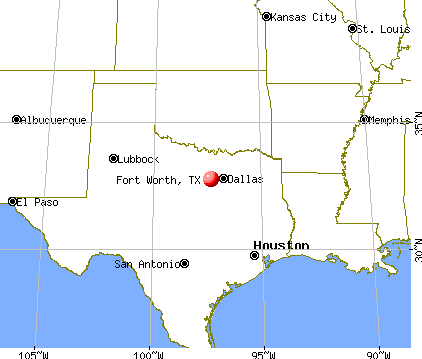 singles de fort worth tx airport map