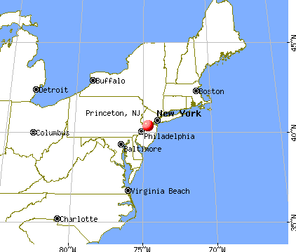Princeton New Jersey Nj 08542 Profile Population Maps Real
