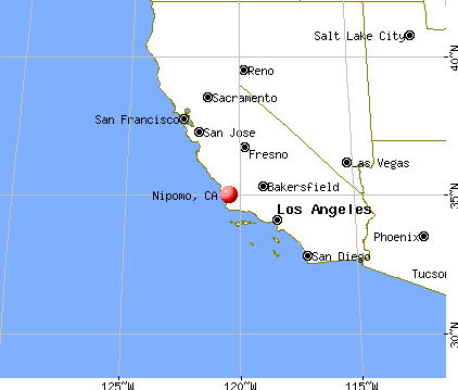 Nipomo, California map