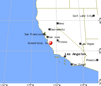 Greenfield, California map