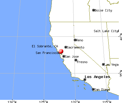El Sobrante, California map