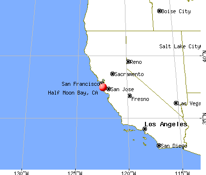 Half Moon Bay California Ca 94019 Profile Population Maps