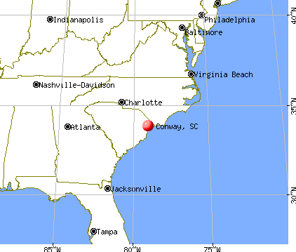 Conway Sc On Map Conway, South Carolina (Sc 29526, 29579) Profile: Population, Maps, Real  Estate, Averages, Homes, Statistics, Relocation, Travel, Jobs, Hospitals,  Schools, Crime, Moving, Houses, News, Sex Offenders