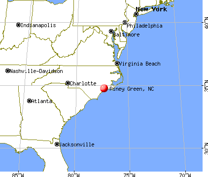 Piney Green, North Carolina map