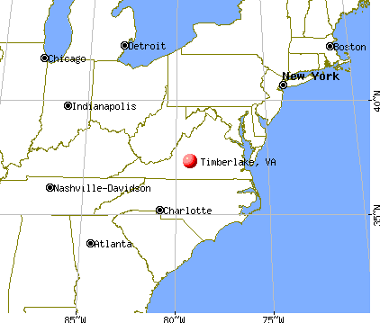 Timberlake, Virginia map