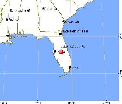 Lake Wales, Florida map
