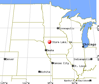 Storm Lake Iowa Ia 50588 Profile Population Maps Real Estate